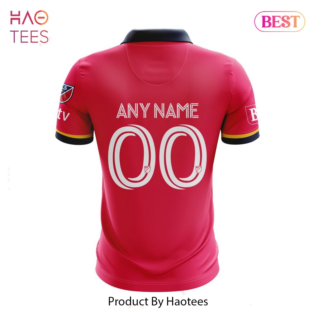 HOT MLS St. Louis City SC 2023 Home CITY Kit Custom Polo HOT MLS St. Louis City SC 2023 Home CITY Kit Custom Polo