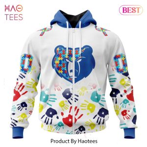 HOT NBA Memphis Grizzlies Special Autism Awareness Design ST2303 Hoodie