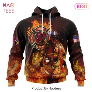HOT NFL Arizona Cardinals Honor Firefighters – First Responders Hoodie
