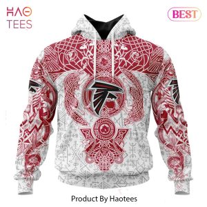 HOT NFL Atlanta Falcons _ Norse Viking Symbols Hoodie