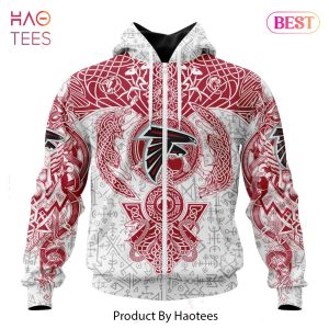 HOT NFL Atlanta Falcons _ Norse Viking Symbols Hoodie