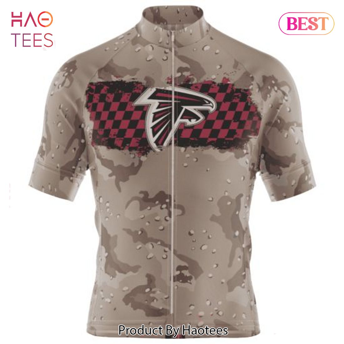 HOT NFL Atlanta Falcons Special Desert Camo Design Cycling Jersey Hoodie