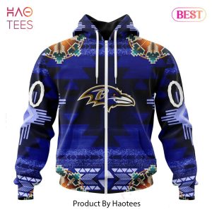 HOT NFL Baltimore Ravens Special Native Costume Design Hoodie