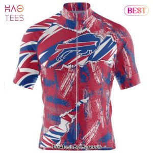 HOT NFL Buffalo Bills Special Mix Stripes Design Cycling Jersey Hoodie