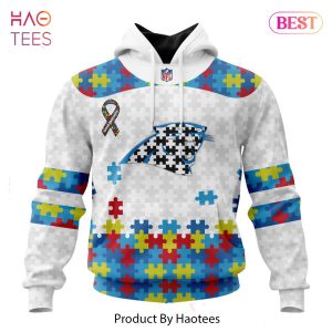 HOT NFL Carolina Panthers Special Autism Awareness Design Hoodie