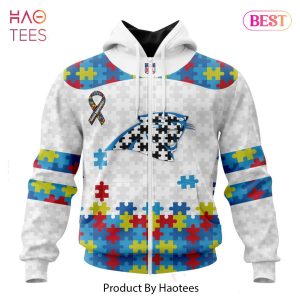 HOT NFL Carolina Panthers Special Autism Awareness Design Hoodie