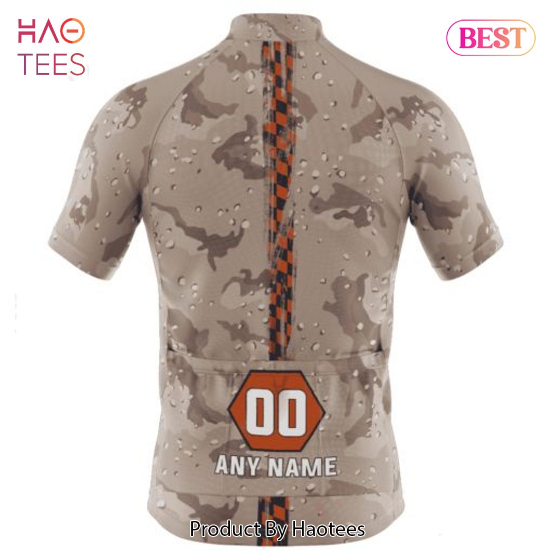 HOT NFL Chicago Bears Special Desert Camo Design Cycling Jersey Hoodie