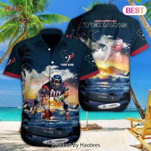 HOT NFL Houston Texans Special Hawaiian Design Button Shirt Hoodie