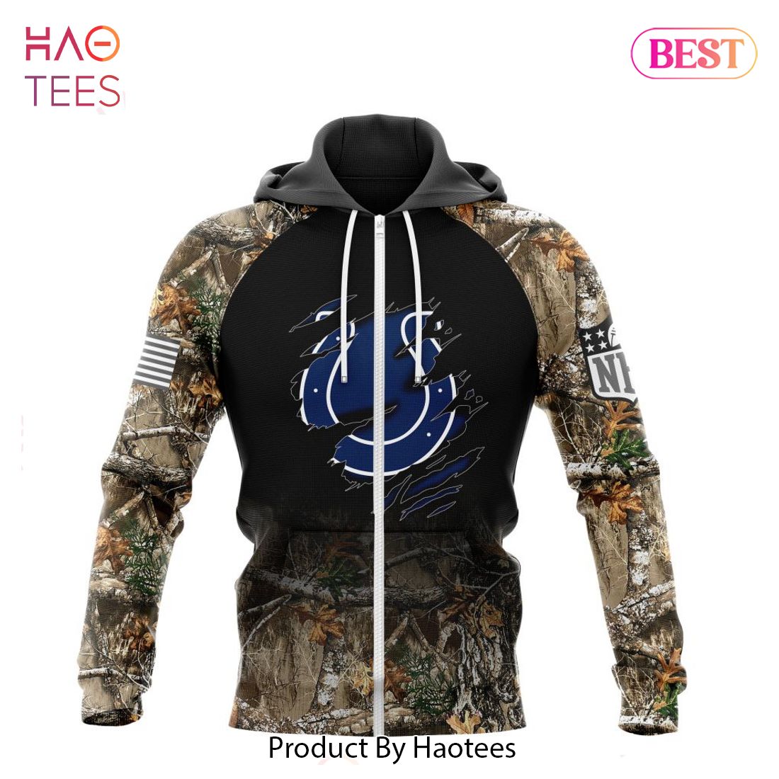 HOT NFL Indianapolis Colts Special Camo Hunting Design Hoodie HOT NFL Indianapolis Colts Special Camo Hunting Design Hoodie