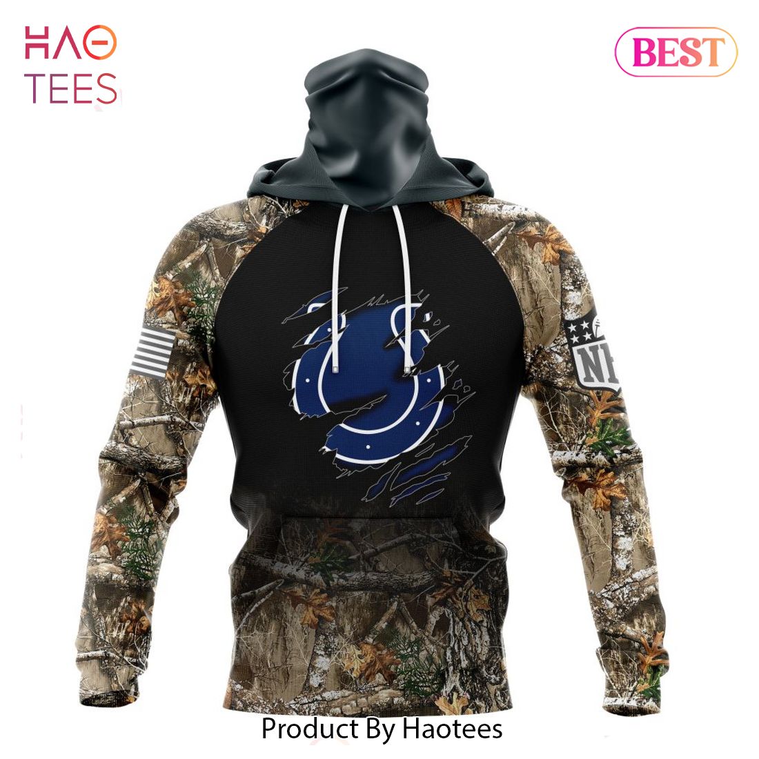 HOT NFL Indianapolis Colts Special Camo Hunting Design Hoodie HOT NFL Indianapolis Colts Special Camo Hunting Design Hoodie
