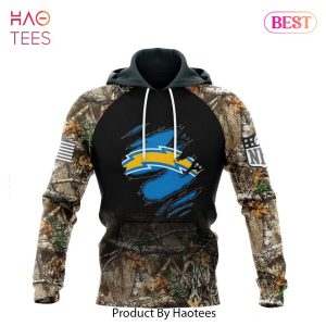 HOT NFL Los Angeles Chargers Special Camo Hunting Design Hoodie