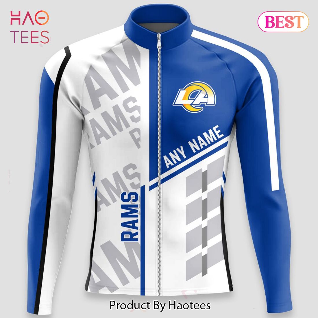 HOT NFL Los Angeles Rams Cycling Jersey Hoodie