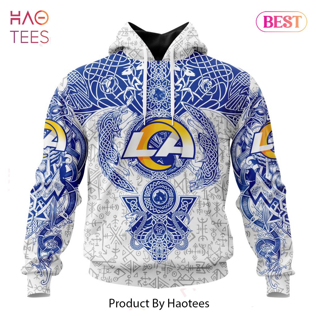 Los Angeles Rams 3D Hoodie Classic Teams