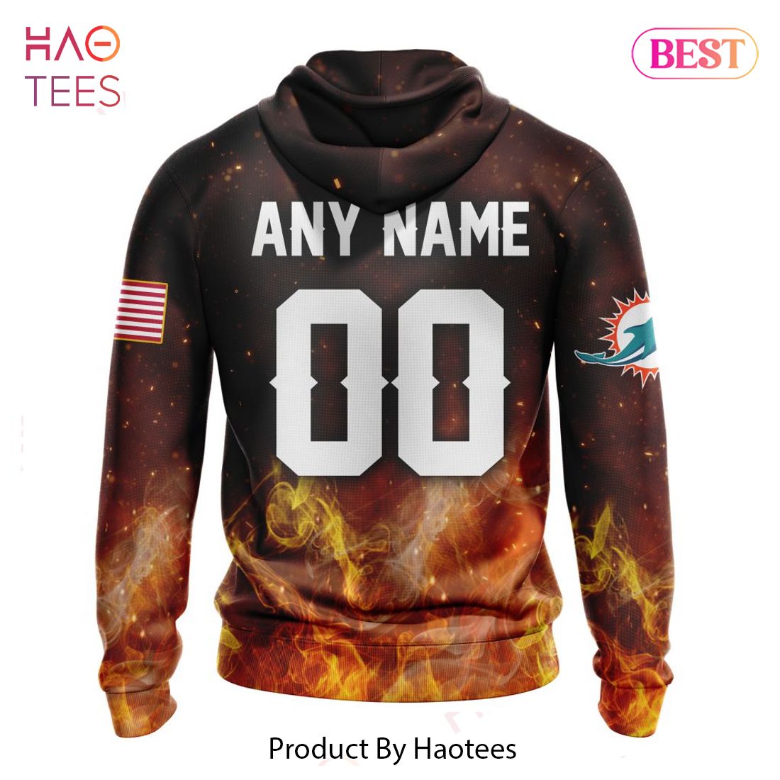 HOT NFL Miami Dolphins Honor Firefighters - First Responders Hoodie HOT NFL Miami Dolphins Honor Firefighters - First Responders Hoodie
