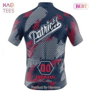 HOT NFL New England Patriots Special Design Cycling Jersey Hoodie