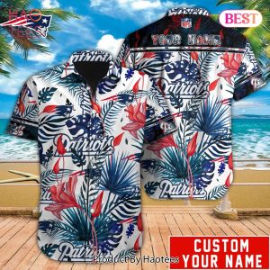 HOT NFL New England Patriots Special Hawaiian Design Button Shirt Hoodie
