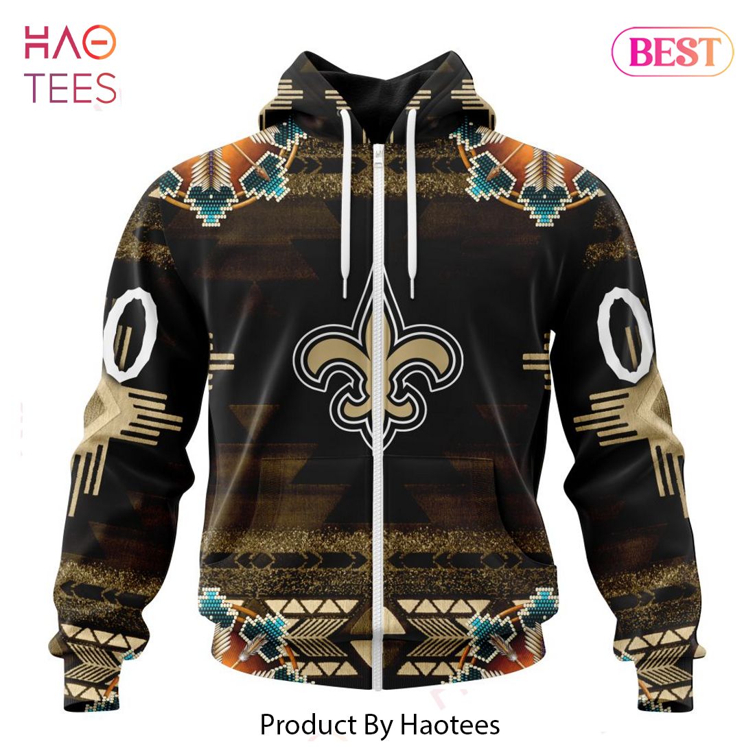 HOT NFL New Orleans Saints Special Native Costume Design Hoodie HOT NFL New Orleans Saints Special Native Costume Design Hoodie