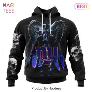 HOT NFL New York Giants Special Skull Art Design Hoodie