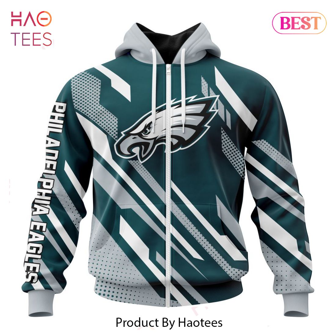 HOT NFL Philadelphia Eagles Special MotoCross Concept Hoodie HOT NFL Philadelphia Eagles Special MotoCross Concept Hoodie