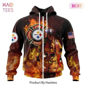HOT NFL Pittsburgh Steelers Honor Firefighters – First Responders Hoodie