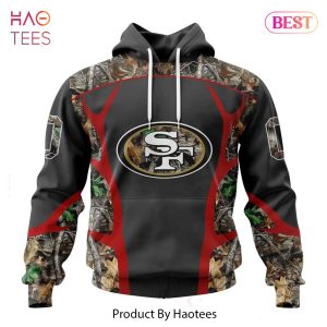 HOT NFL San Francisco 49ers Special Camo Hunting Design Hoodie
