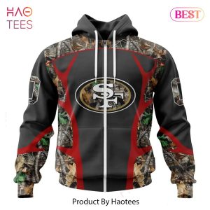 HOT NFL San Francisco 49ers Special Camo Hunting Design Hoodie
