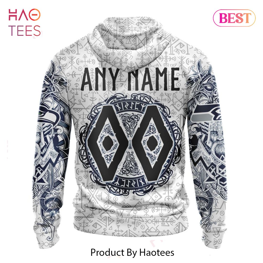 HOT NFL Seattle Seahawks _ Norse Viking Symbols Hoodie HOT NFL Seattle Seahawks _ Norse Viking Symbols Hoodie