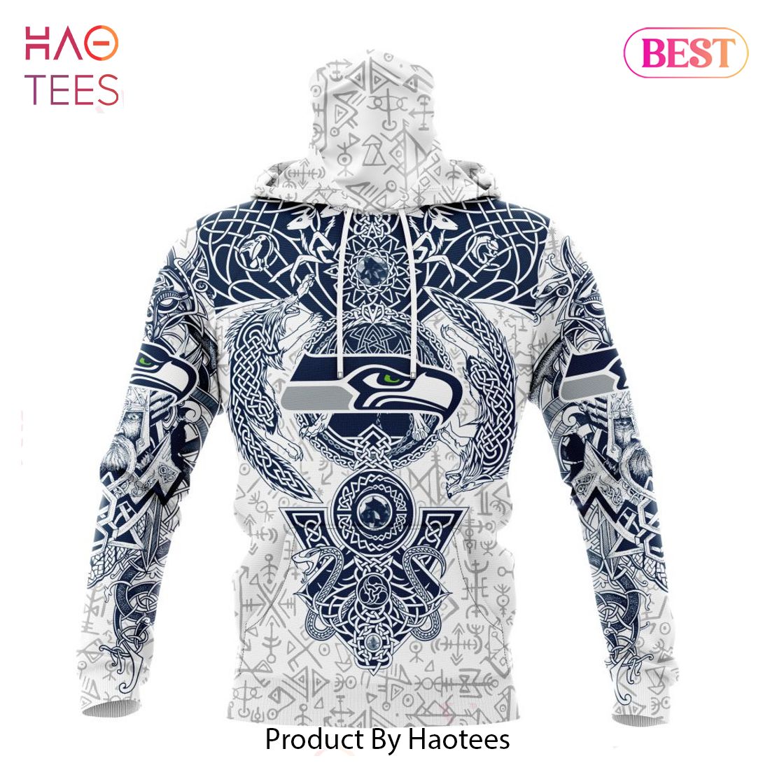 HOT NFL Seattle Seahawks _ Norse Viking Symbols Hoodie HOT NFL Seattle Seahawks _ Norse Viking Symbols Hoodie