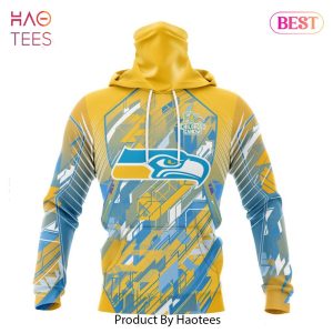 NFL Seattle Seahawks Crewneck Sweatshirt Fearless Against Childhood Cancers  Gift For Football Fans