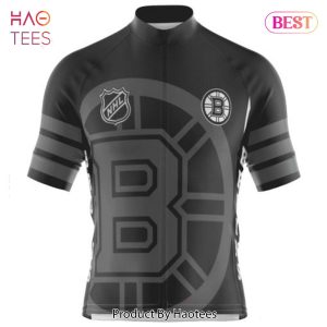 HOT NHL Boston Bruins Mono Cycling Jersey Jeysey