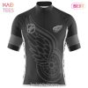 HOT NHL Columbus Blue Jackets Mono Cycling Jersey Jeysey