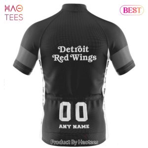 HOT NHL Detroit Red Wings Mono Cycling Jersey Jeysey