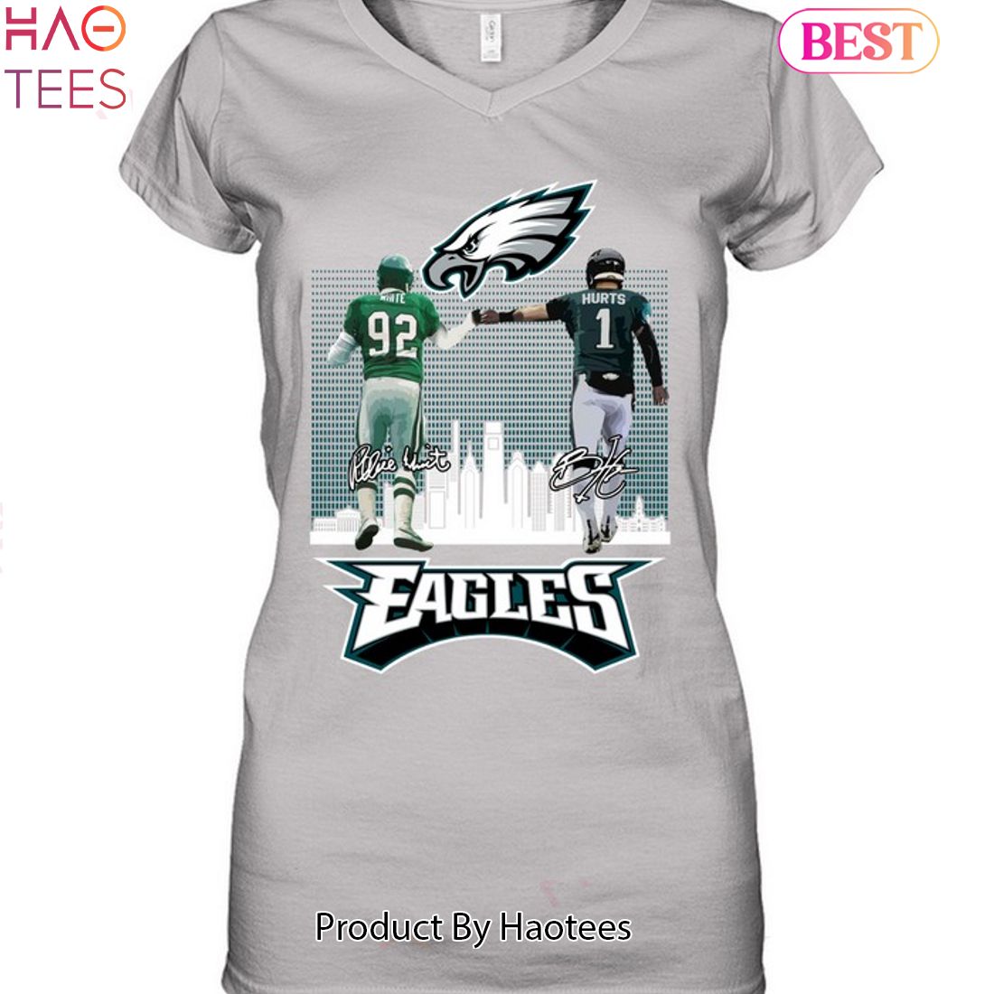 Grey Philadelphia Eagles Hoodie - William Jacket