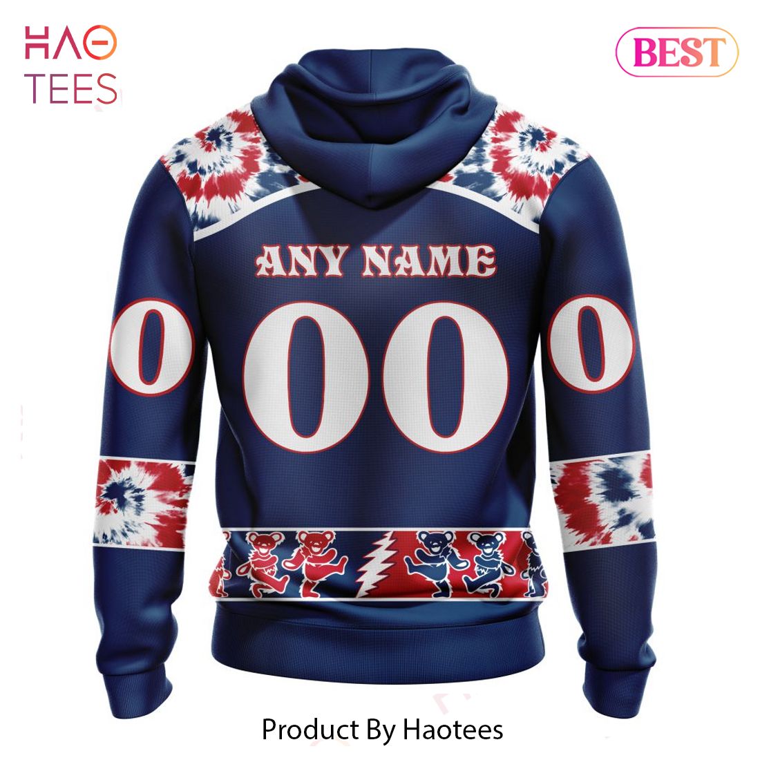 HOT Tennessee Titans Special Grateful Dead Design Hoodie HOT Tennessee Titans Special Grateful Dead Design Hoodie