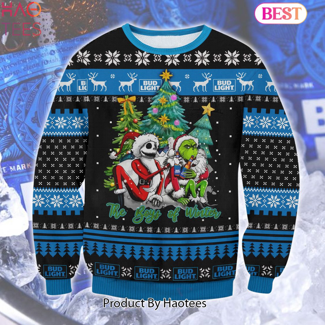 HOT TREND Bud Light The boys Of Winter Ugly Sweater