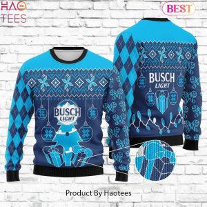 HOT TREND Busch Beer Christmas Sweater