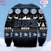 HOT TREND Busch Beer Ugly Green Orange Sweater