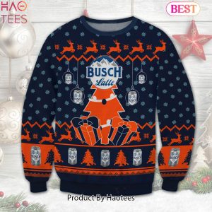 HOT TREND Busch Latte Christmas Ugly Sweater