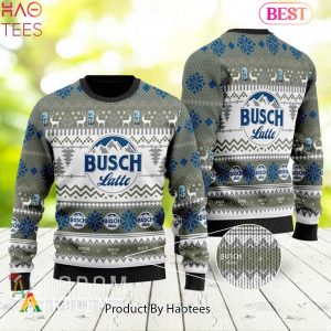 HOT TREND Busch Latte Grey Ugly Sweater