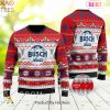 HOT TREND Busch Latte Red Ugly Sweater
