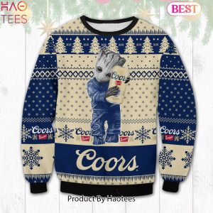 HOT TREND Coors Banquet Groot Ugly Sweater