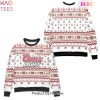 HOT TREND Coors Light Reindeer & Pine Tree Pattern Ugly Christmas Sweater