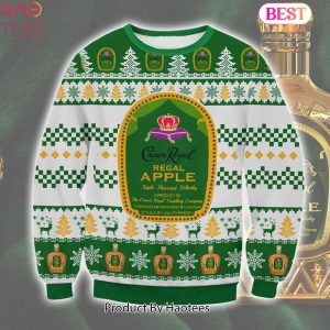 HOT TREND Crown Royal Apple Ugly Sweater