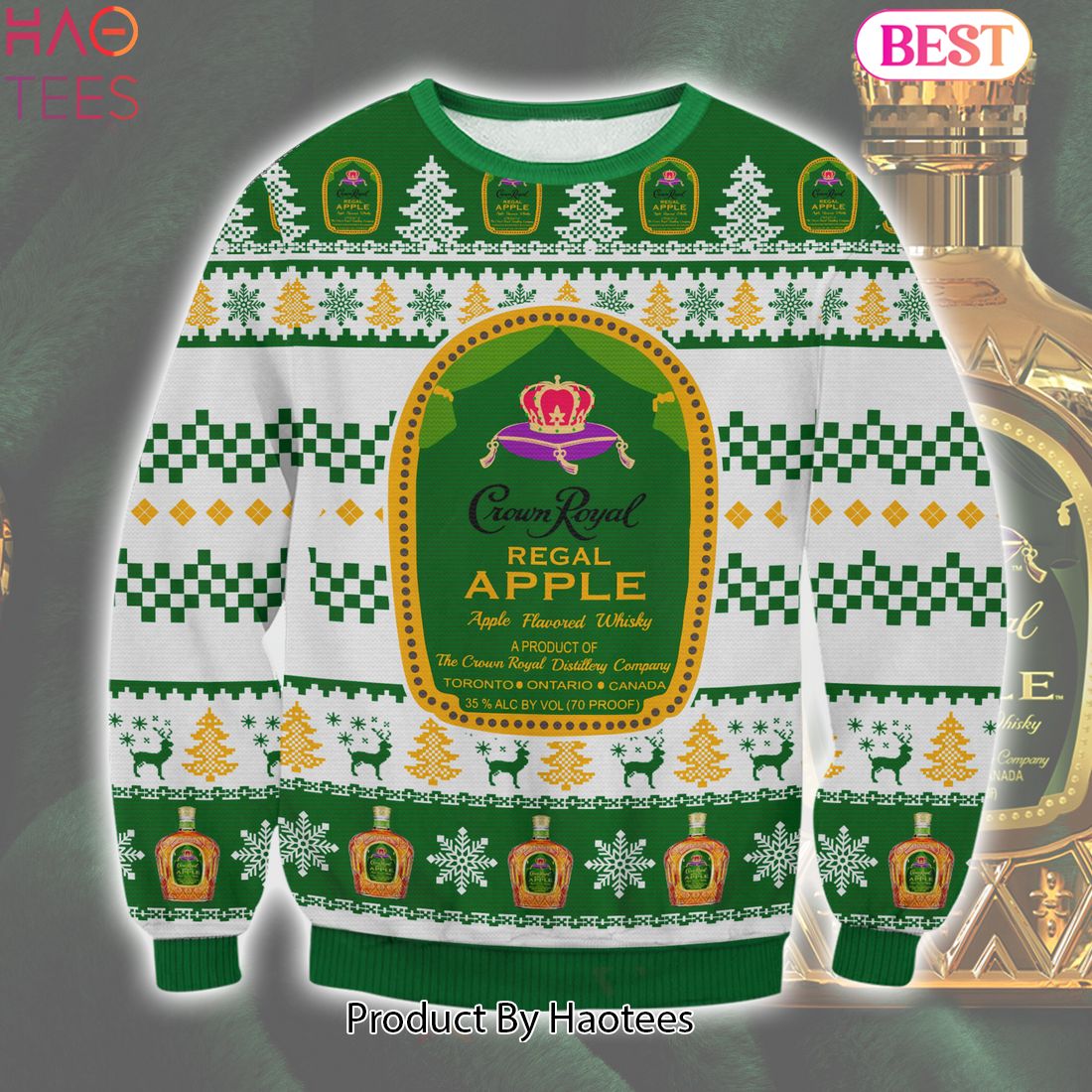 Philadelphia Eagles Christmas Pine Tree Pattern Ugly Christmas Sweater