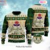 HOT TREND Crown Royal Christmas Green Sweater
