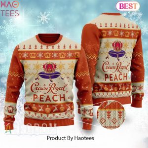 HOT TREND Crown Royal Christmas Orange Sweater