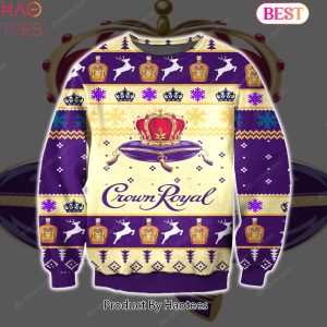 HOT TREND Crown Royal Ugly Sweater