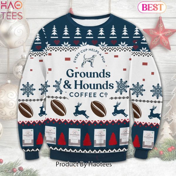 HOT TREND Grounds & Hounds Coffee Sweater