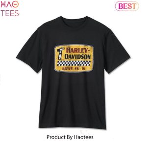 HOT TREND Harley-Davidson Checkerboard T-Shirt