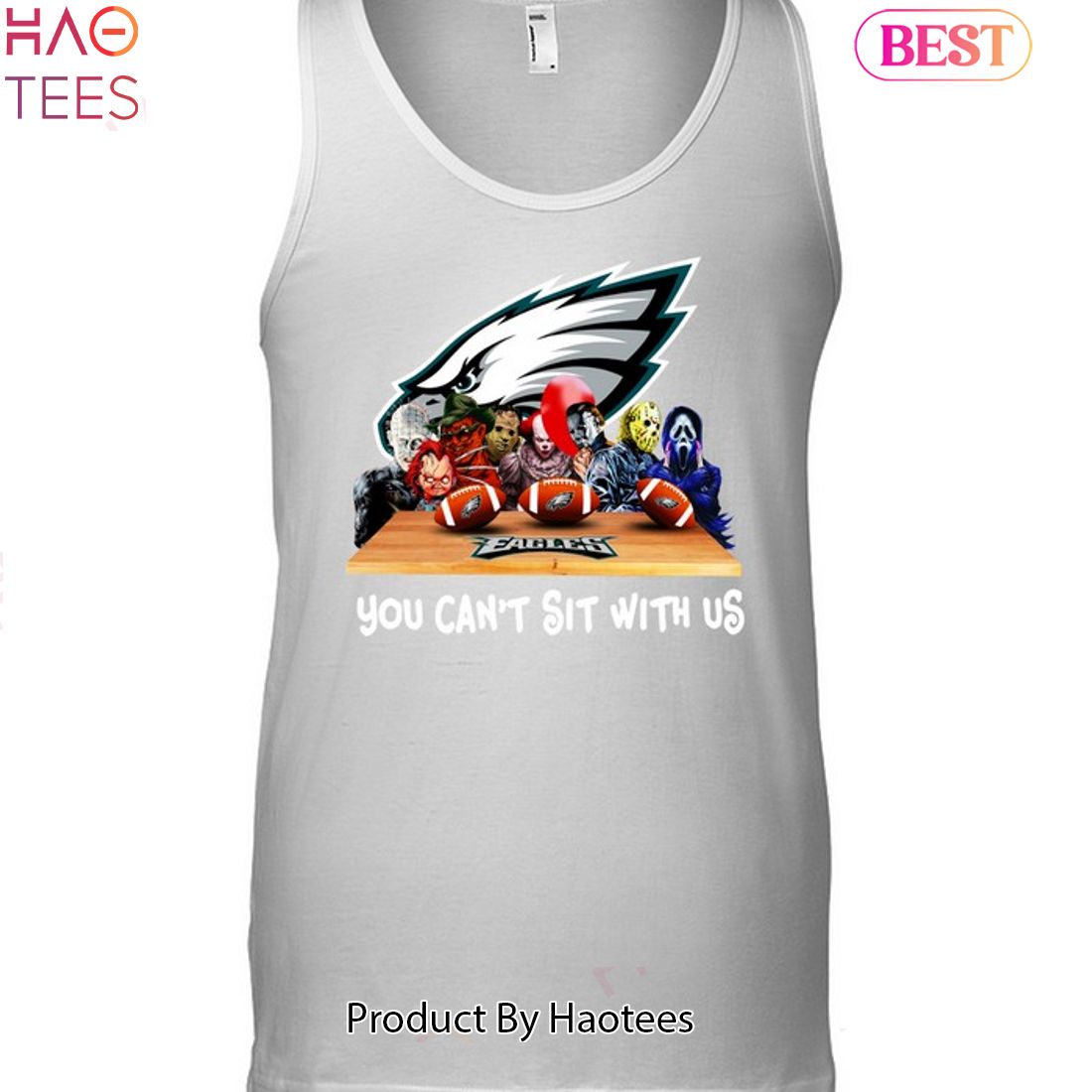 HOT TREND Horror Philadelphia Eagles Unisex T-Shirt HOT TREND Horror Philadelphia Eagles Unisex T-Shirt
